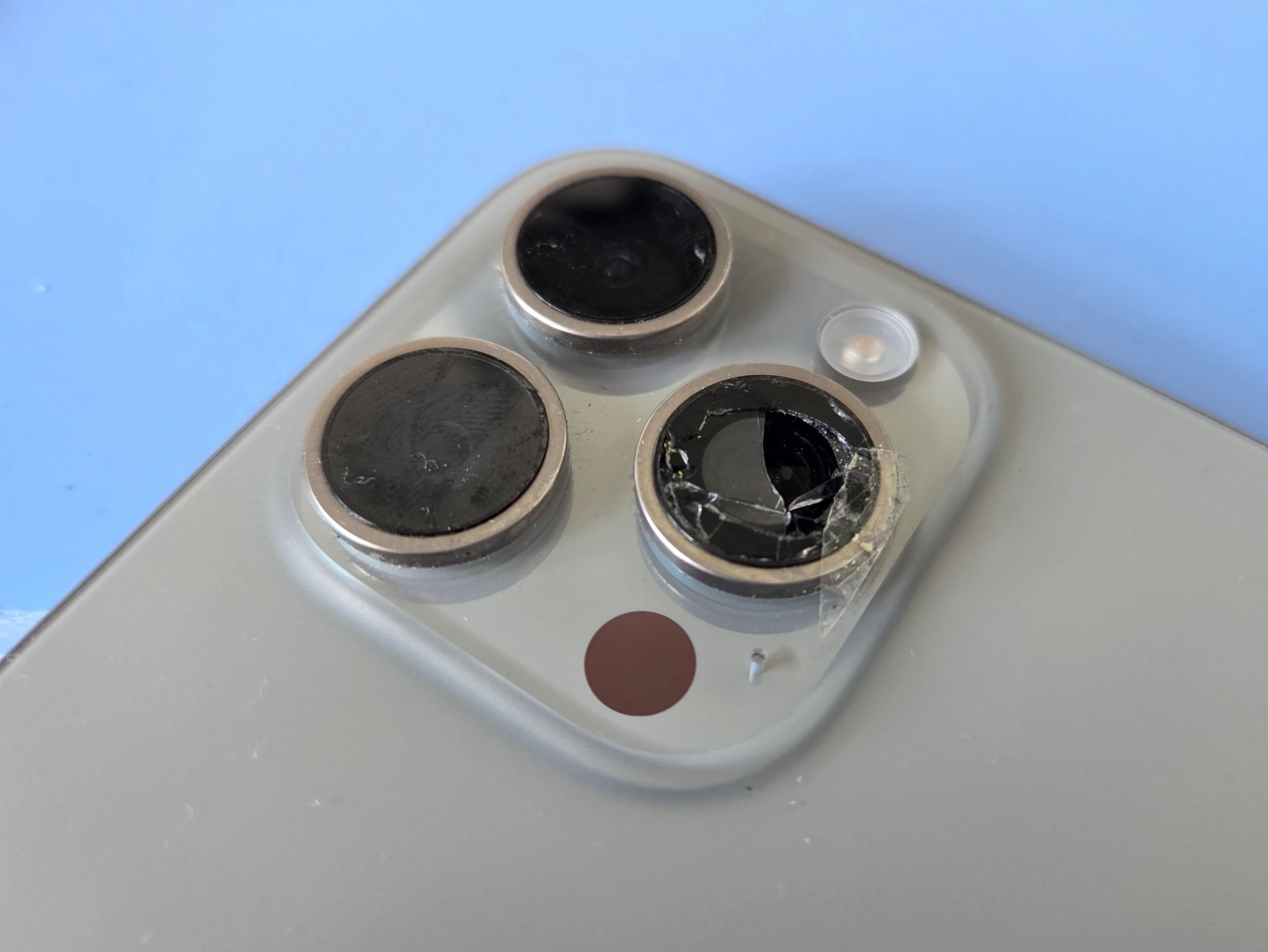 iPhone camera lens broken